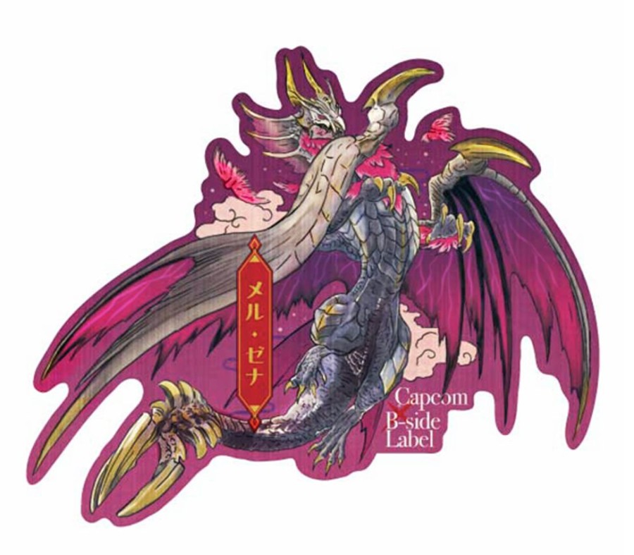 Accessories B-SIDE LABEL | Capcom X B-Side Label Sticker Malzeno (Artwork)