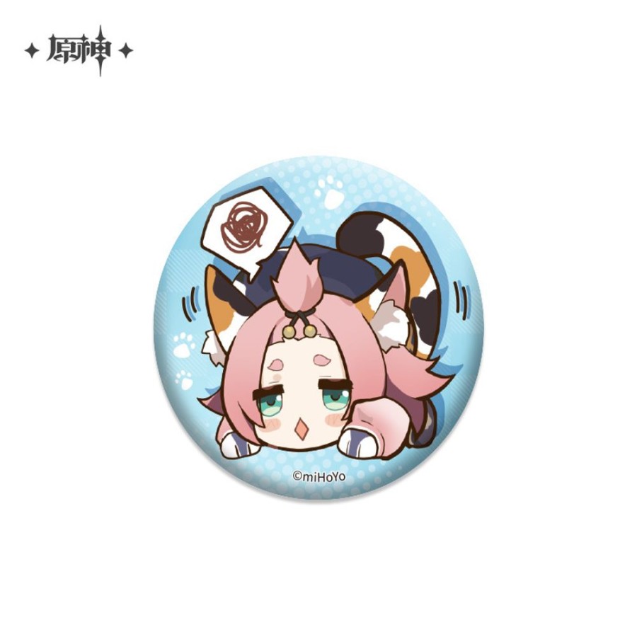 Accessories miHoYo | Genshin Impact Chibi Emoji Chara Badges