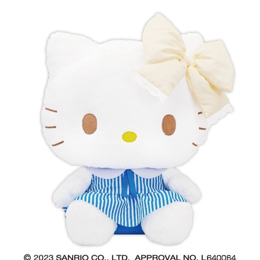 Plush Toys Eikoh | Sanrio Characters Hello Kitty Stripe One-Piece Dress Doll Gj