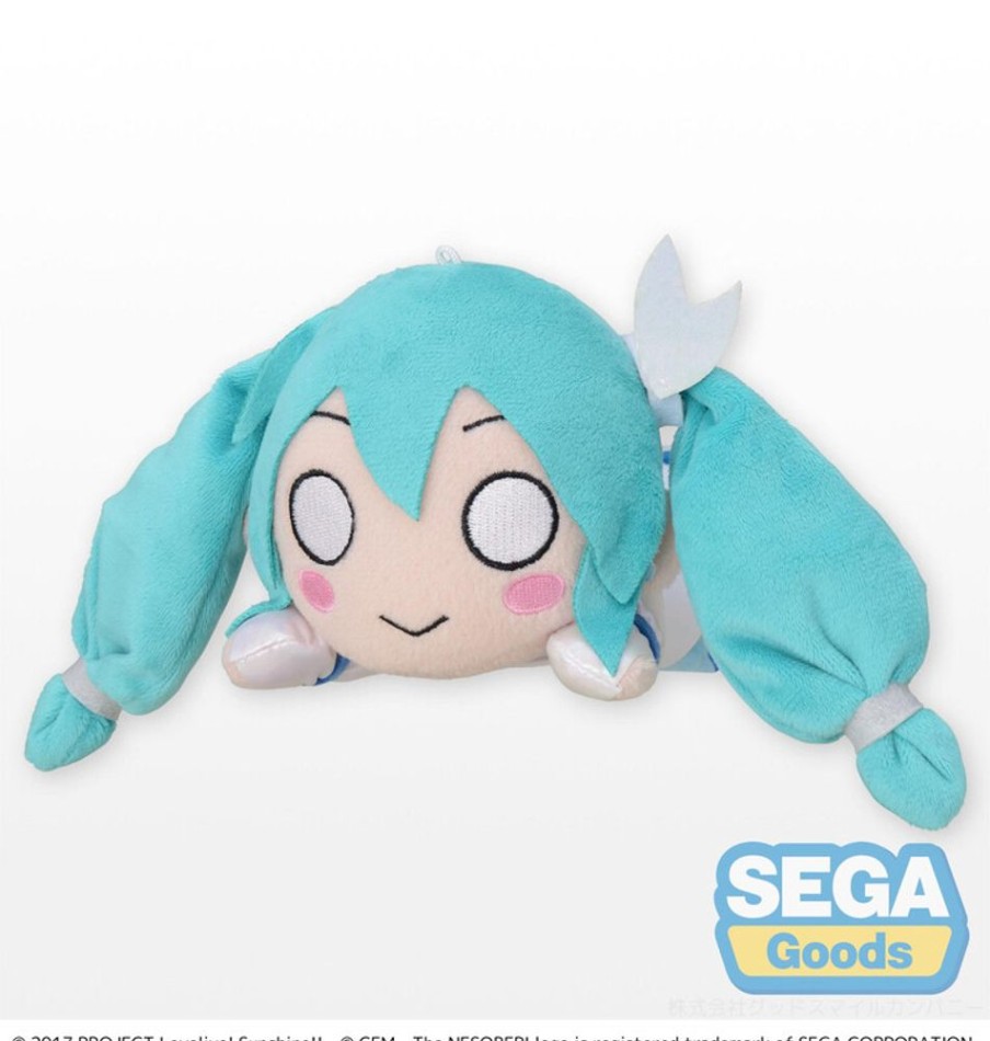 Plush Toys SEGA | Love Live! Sunshine!! X Hatsune Miku Nesoberi (Lay-Down) Plush Hatsune Miku (S)