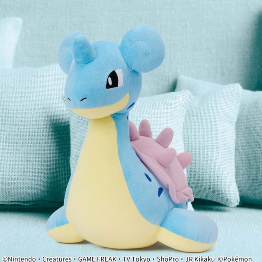 Plush Toys Banpresto | Pokemon Mechamofugutto Color Selection Lapras Plush Blue