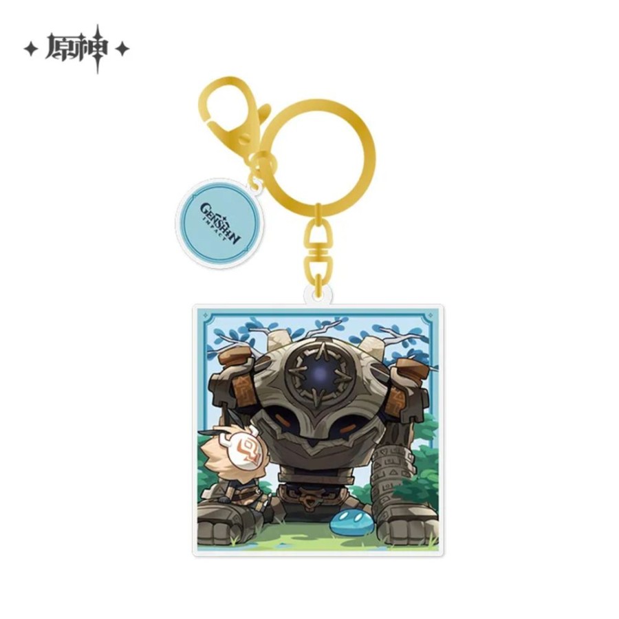 Accessories miHoYo | Genshin Impact Genshin Impact'S Art Exhibition Chibi Charm Ruin Guard