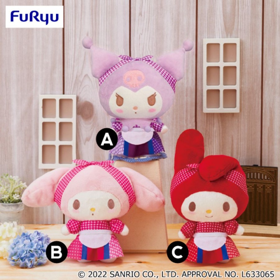 Plush Toys FuRyu | My Melody & Kuromi Country Plush