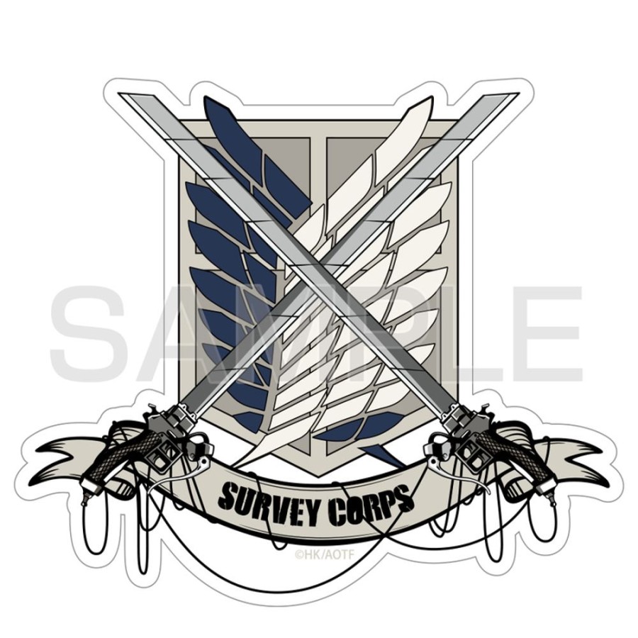 Accessories Cospa | Survey Corps Waterproof Sticker