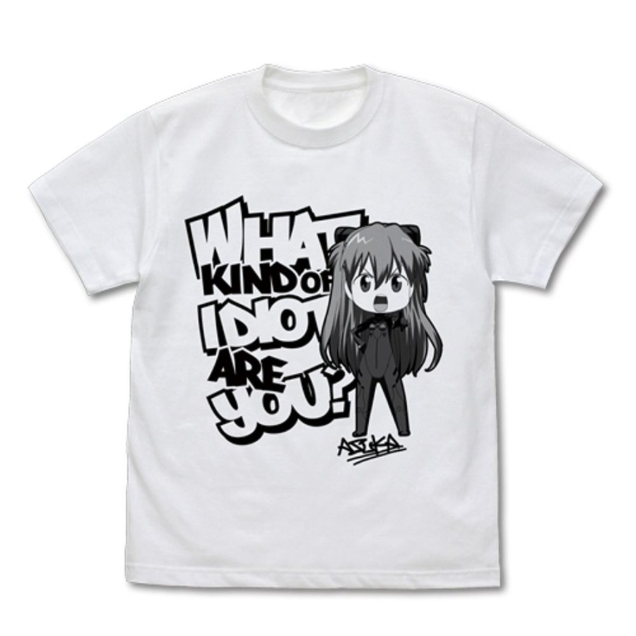 Apparel Cospa | What Kind Of Idiot Are You? T-Shirt Deformed Ver. White