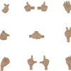 Figures Good Smile Company | Nendoroid Doll: Hand Parts Set 02 - Cinnamon