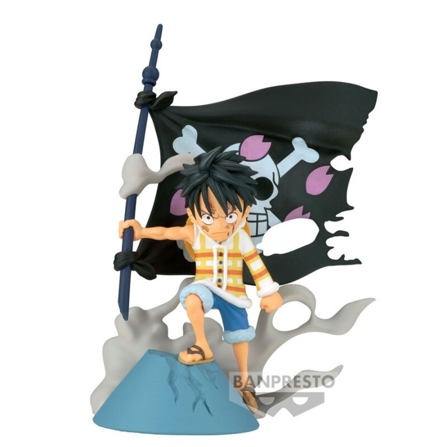 Figures Banpresto | One Piece World Collectable Figure Log Stories - Monkey.D.Luffy