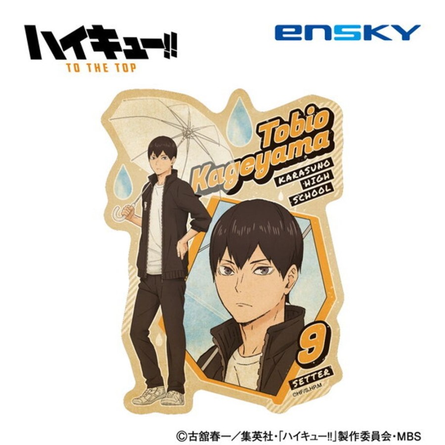 Accessories Ensky | Haikyu!! To The Top Travel Sticker (Rain Ver.) 2 Kageyama Tobio