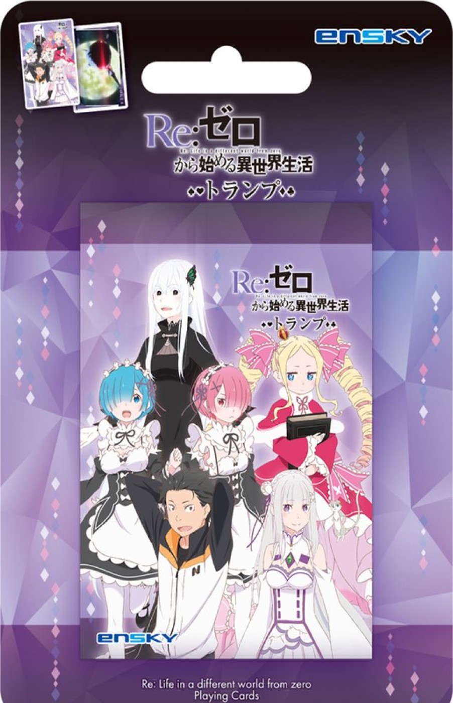 Lifestyle Goods Ensky | Re:Zero Kara Hajimeru Isekai Seikatsu Playing Cards