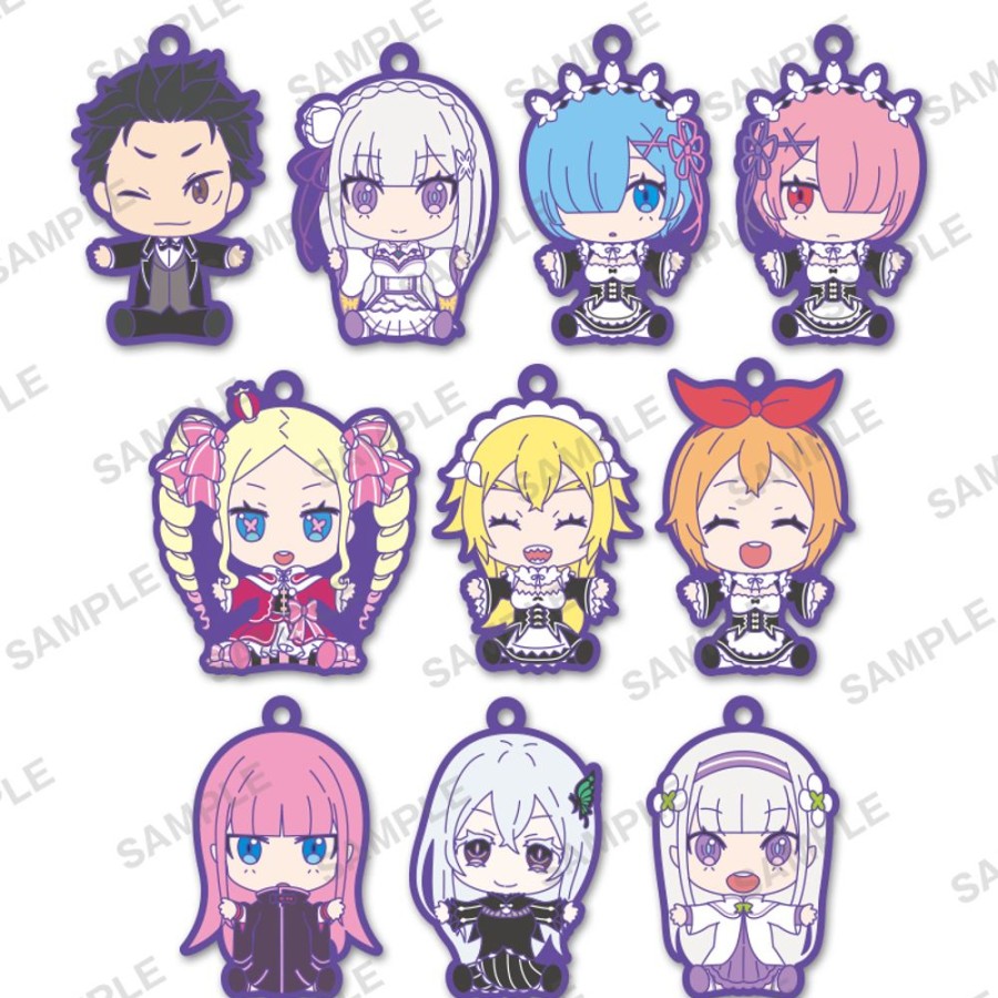 Other Bushiroad Creative | Re:Zero Capsule Rubber Strap Mugyutto Ver. [Gachapon]