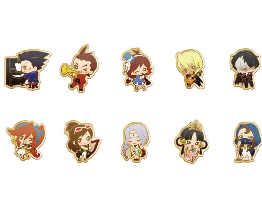 Accessories CAPCOM | Apollo Justice Ace Attorney Trilogy Orchestra Pins [Blind Box]