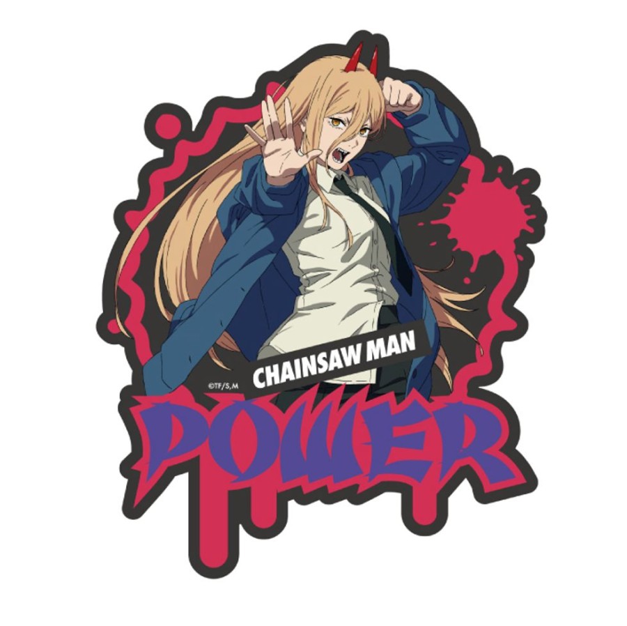 Accessories Ensky | Chainsaw Man Travel Sticker 4 Power