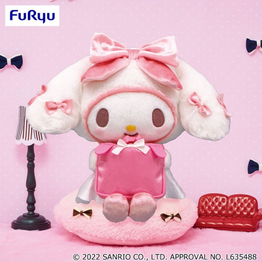 Plush Toys FuRyu | My Melody P Style Bias Diary Holding Bag Plush