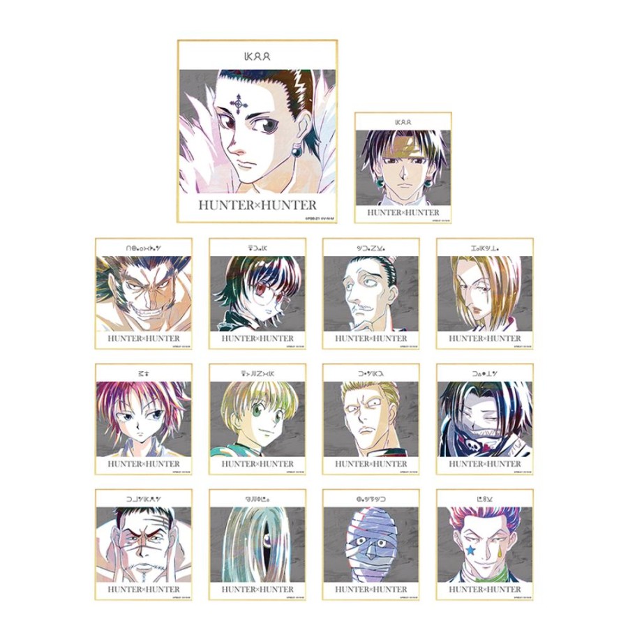 Accessories armabianca | Hunter X Hunter Trading Ani-Art Vol. 2 Mini Shikishi [Blind Box]