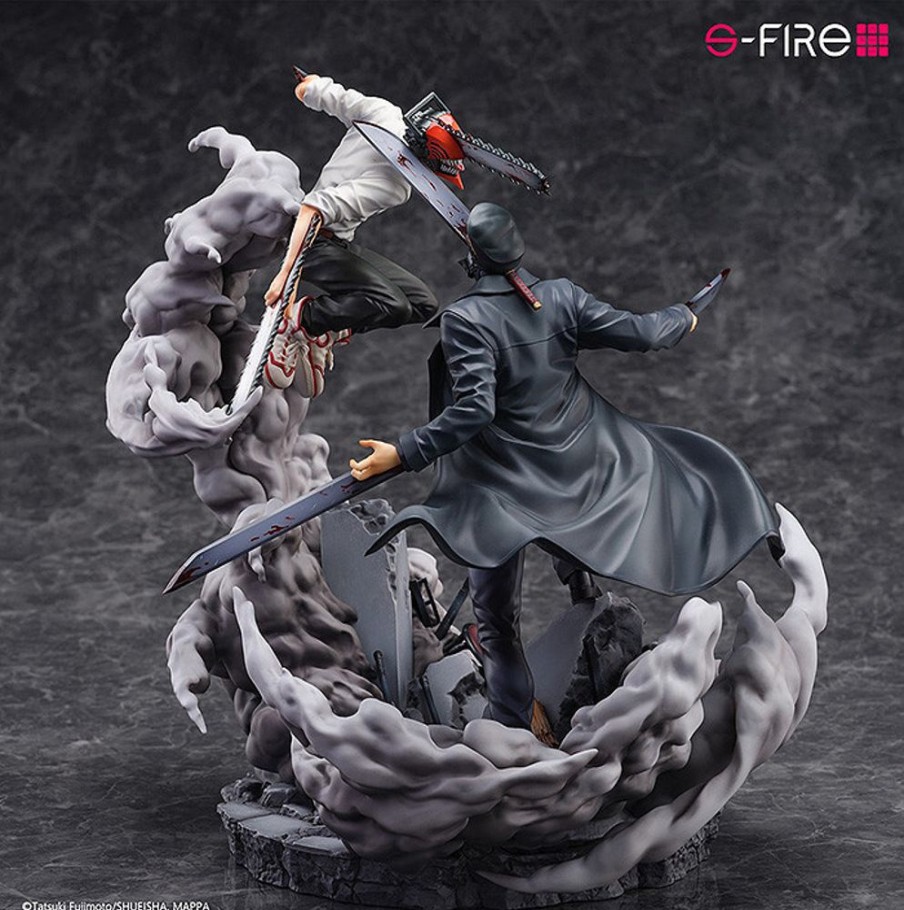 Figures SEGA | Super Situation Figure Chainsaw Man Vs. Samurai Sword