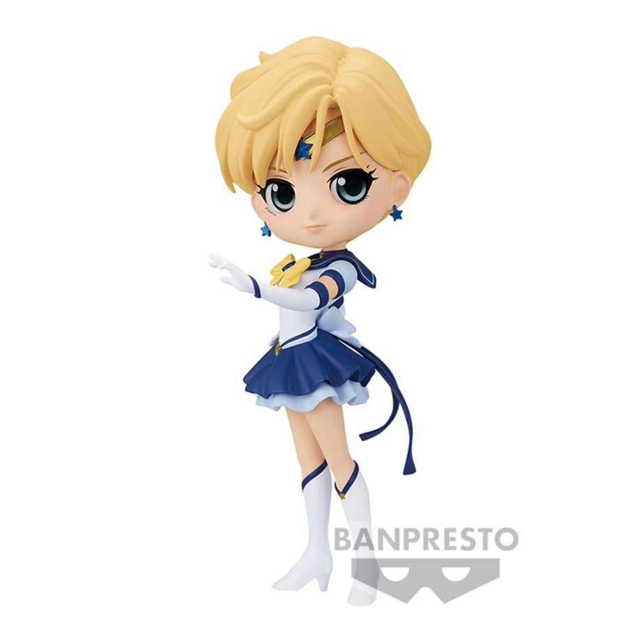 Figures BANPRESTO | Pretty Guardian Sailor Moon Cosmos The Movie Q Posket - Eternal Sailor Uranus (Ver.A)