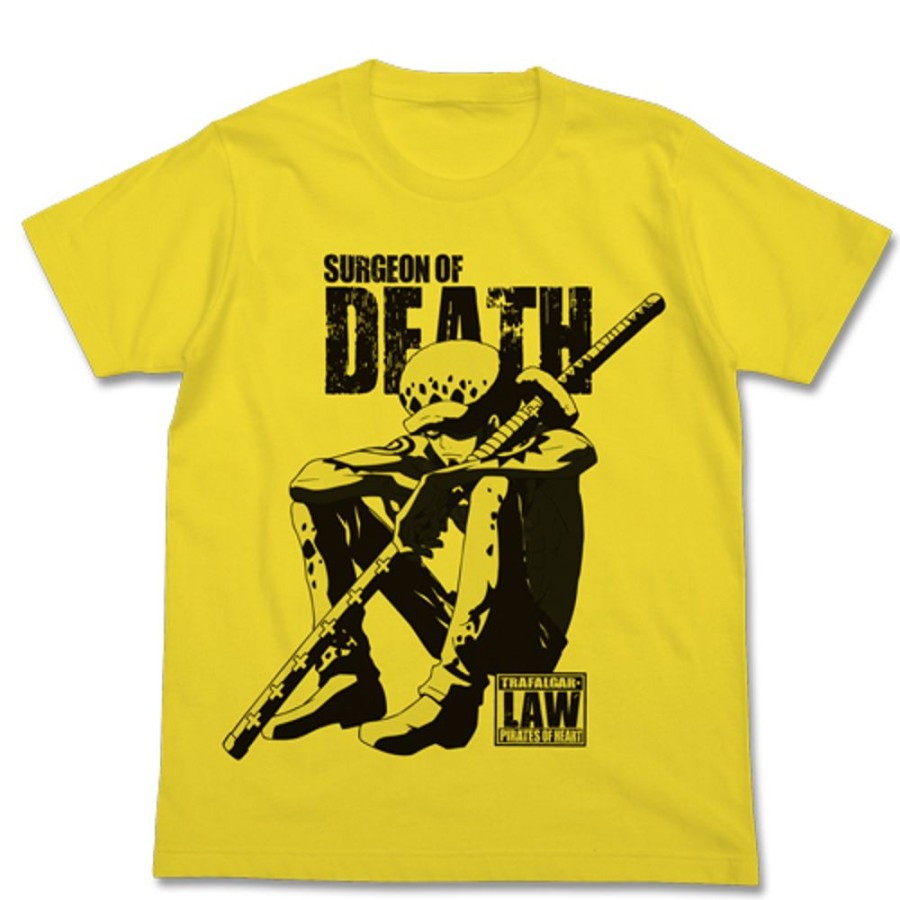 Apparel Cospa | Trafalgar Law T-Shirt Yellow