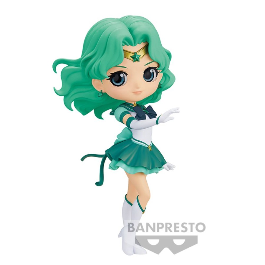 Figures BANPRESTO | Pretty Guardian Sailor Moon Cosmos The Movie Q Posket - Eternal Sailor Neptune (Ver.A)