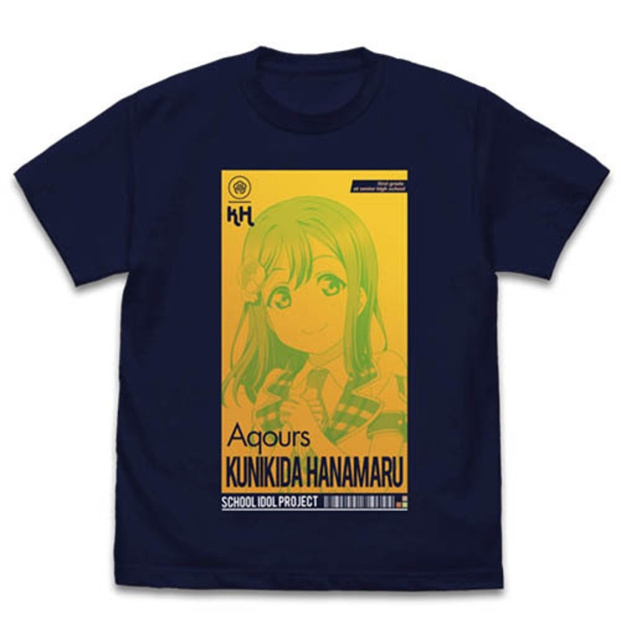 Apparel Cospa | Kunikida Hanamaru T-Shirt All Stars Ver. Navy