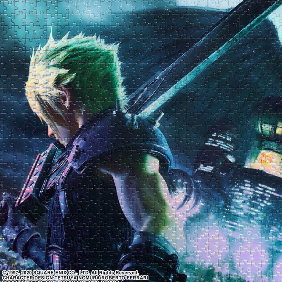 Lifestyle Goods Square Enix | Final Fantasy Vii Remake 1000 Pieces Premium Jigsaw Puzzle Key Art Cloud & Sephiroth - Square Enix