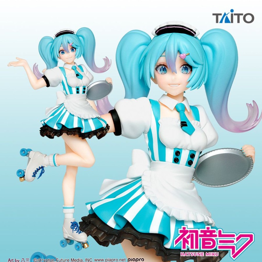 Figures Taito | Hatsune Miku Figure Costumes Cafe Maid Ver.