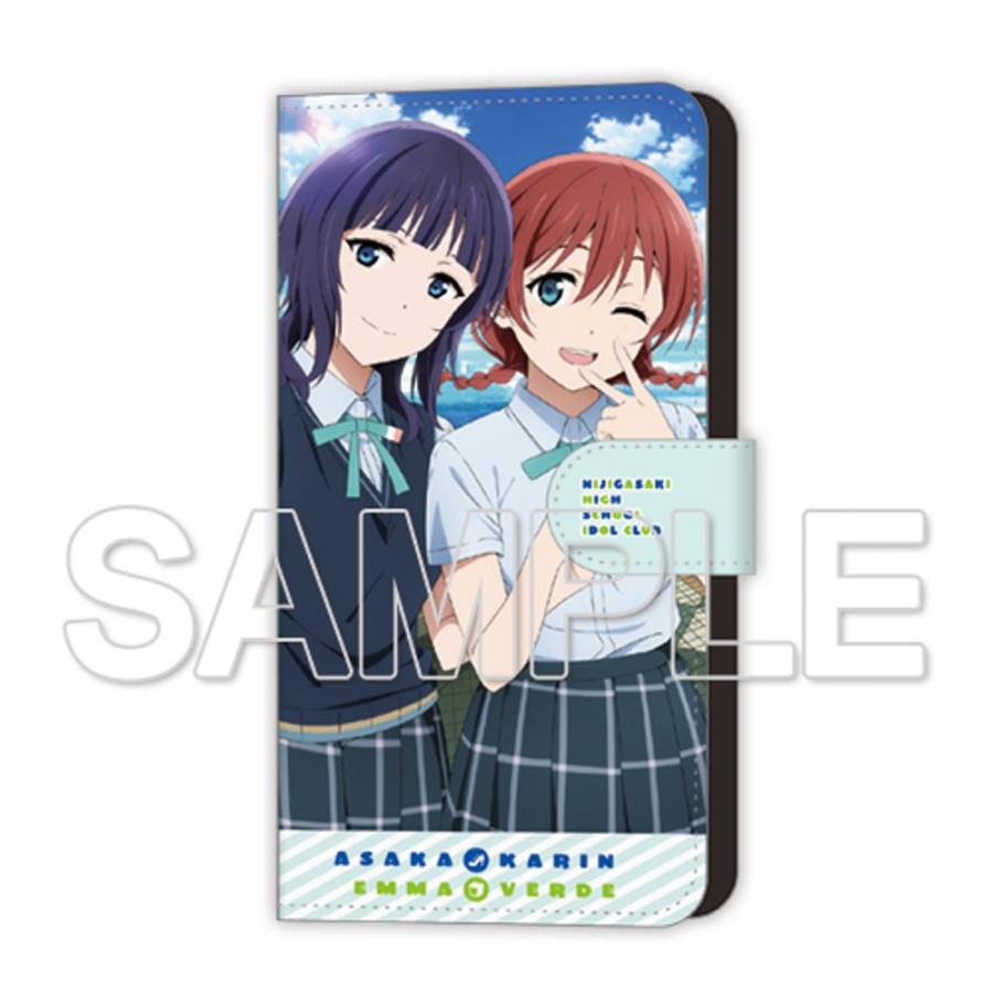 Lifestyle Goods KADOKAWA | Book-Style Multifunctional Smartphone Case Karin Asaka & Emma Verde Ver.