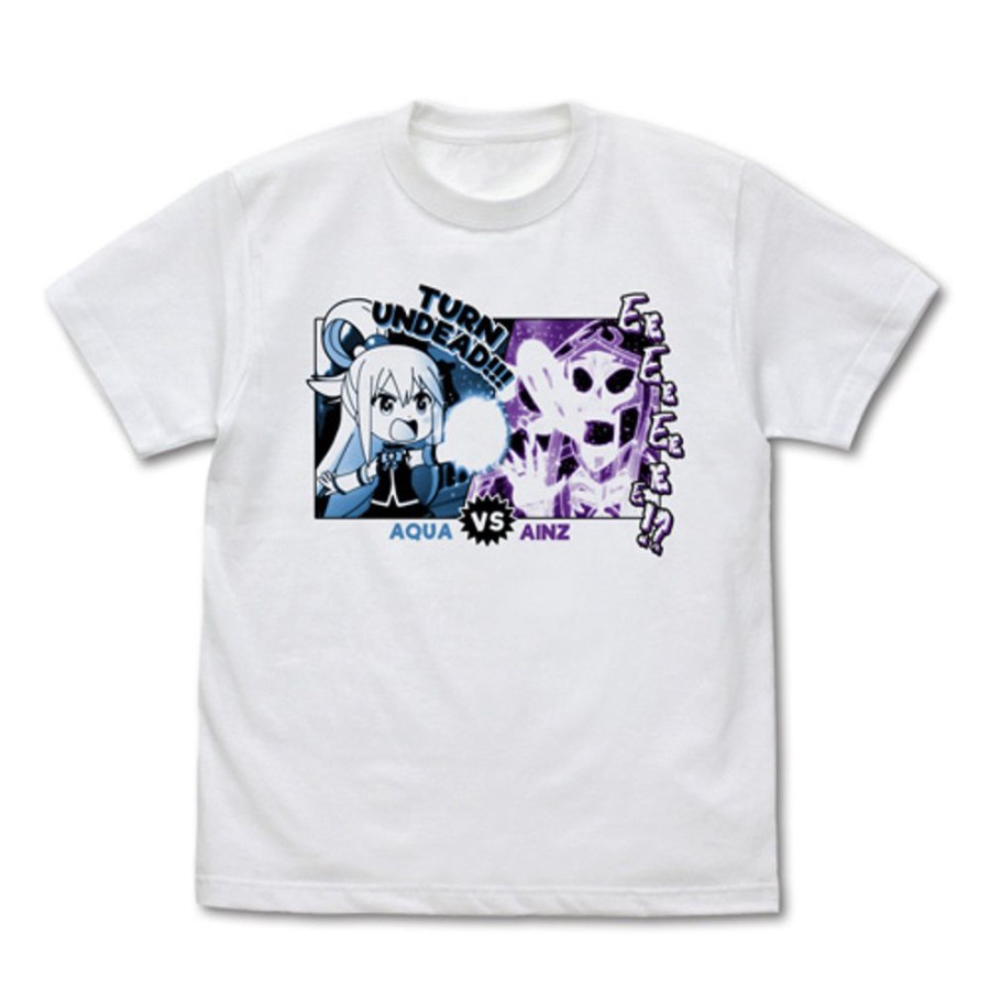 Apparel Cospa | Aqua Vs Ainz T-Shirt White