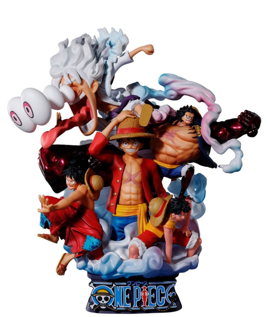 Figures MEGAHOUSE | Petitrama Series Dx Logbox One Piece Re Birth 02 Luffy Special