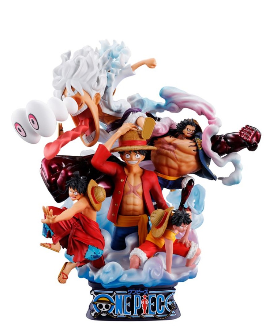 Figures MEGAHOUSE | Petitrama Series Dx Logbox One Piece Re Birth 02 Luffy Special