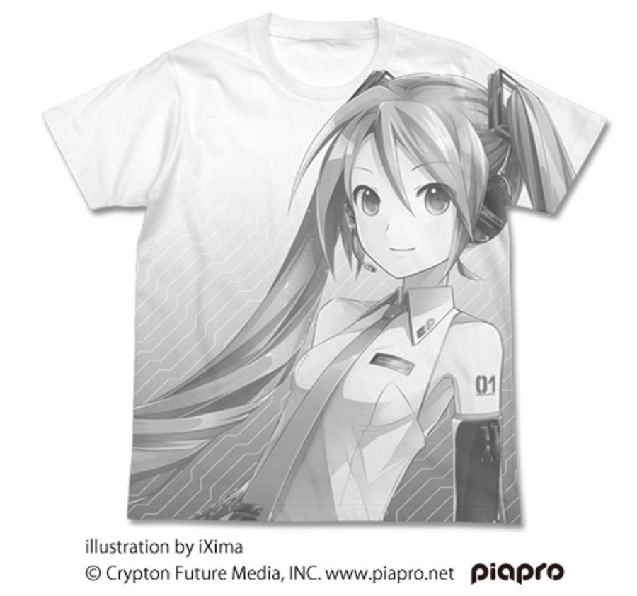 Apparel Cospa | Hatsune Miku V3 T-Shirt Ver. 2.0 White