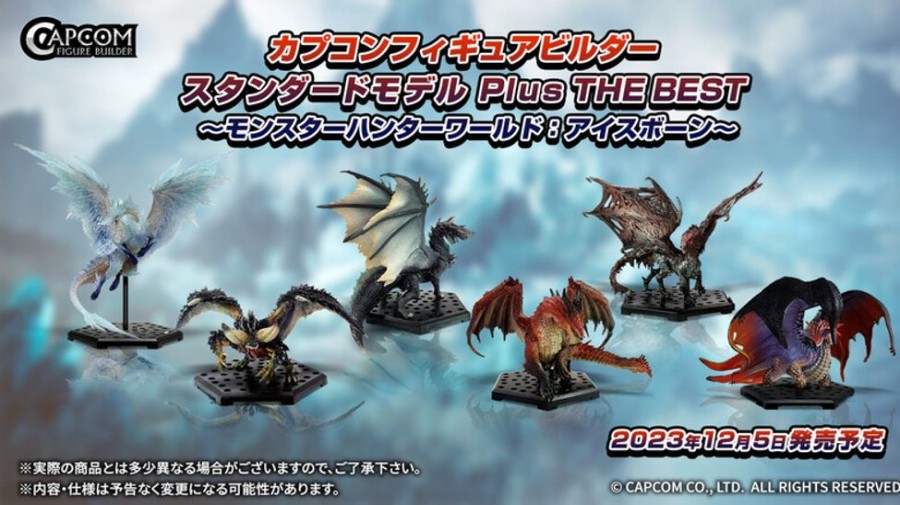 Figures CAPCOM | Capcom Figure Builder Standard Model Plus The Best Monster Hunter World Iceborne [Blind Box]