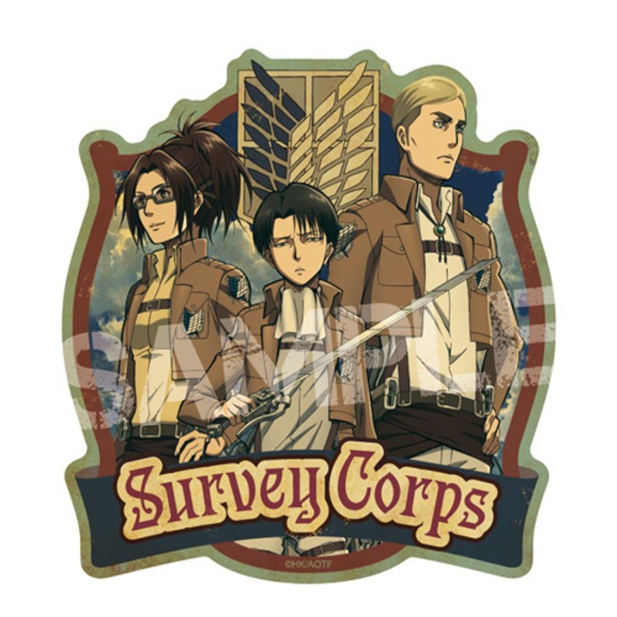 Accessories Ensky | Attack On Titan Travel Sticker 6 Survey Corps