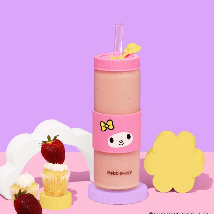 Lifestyle Goods Bobblewear | My Melody Bobbleware Borosilicate Glass Reusable Tumbler 700Ml / 24Oz - Bobblewear