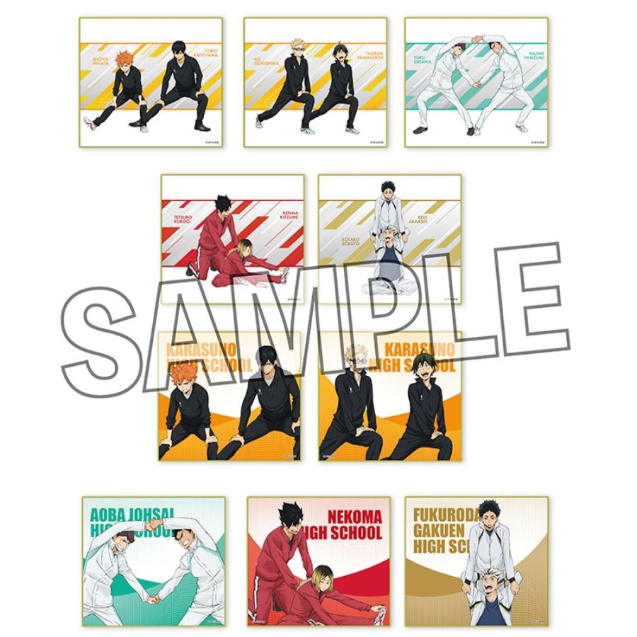 Accessories PROOF | Haikyu!! Trading Hologram Shikishi Box 2 [Blind Box]