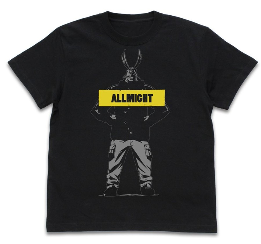 Apparel Cospa | All Might T-Shirt Snow Festival Ver. Black