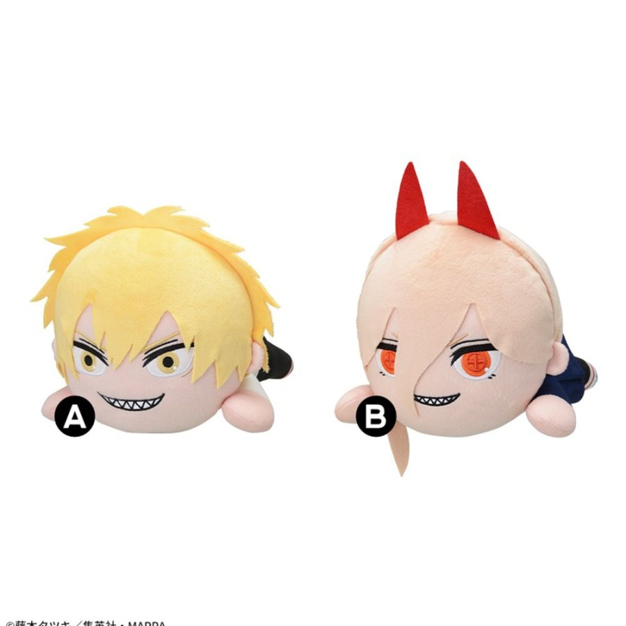 Plush Toys SEGA | Chainsaw Man Nesoberi Sp Plush Denji & Power