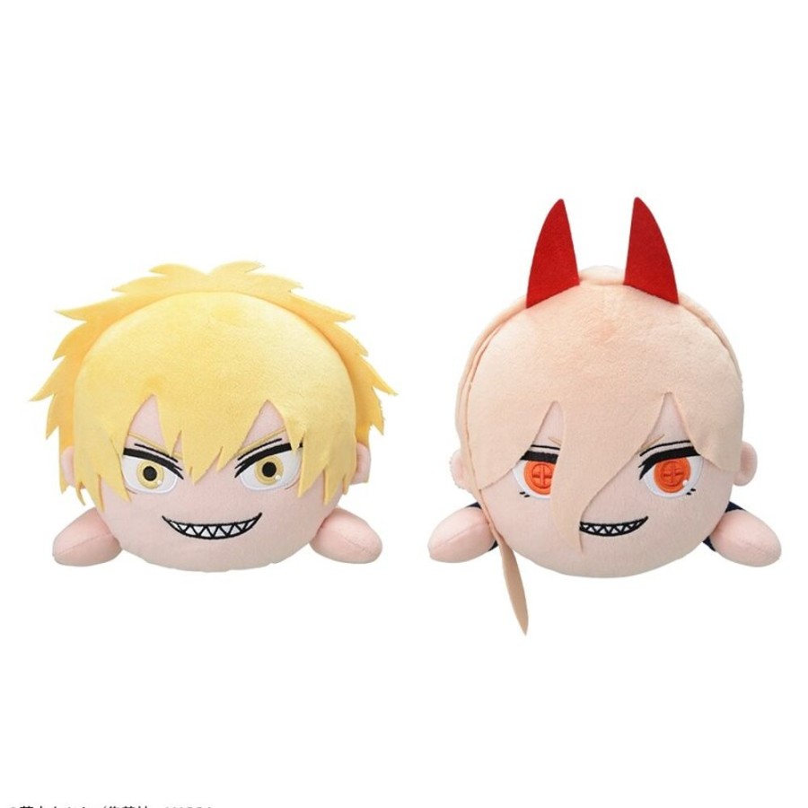 Plush Toys SEGA | Chainsaw Man Nesoberi Sp Plush Denji & Power