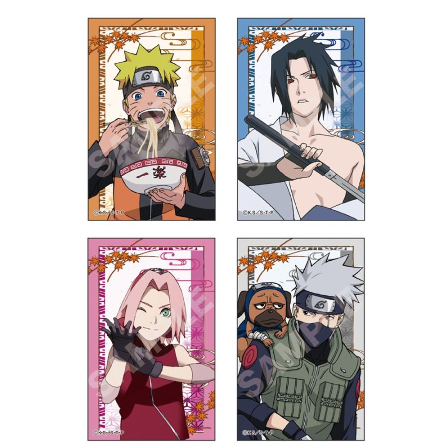 Accessories CS.FRONT | Naruto Shippuden Satin Fabric Sticker 01 Vol. 1 [Blind Box] - Cs.Front