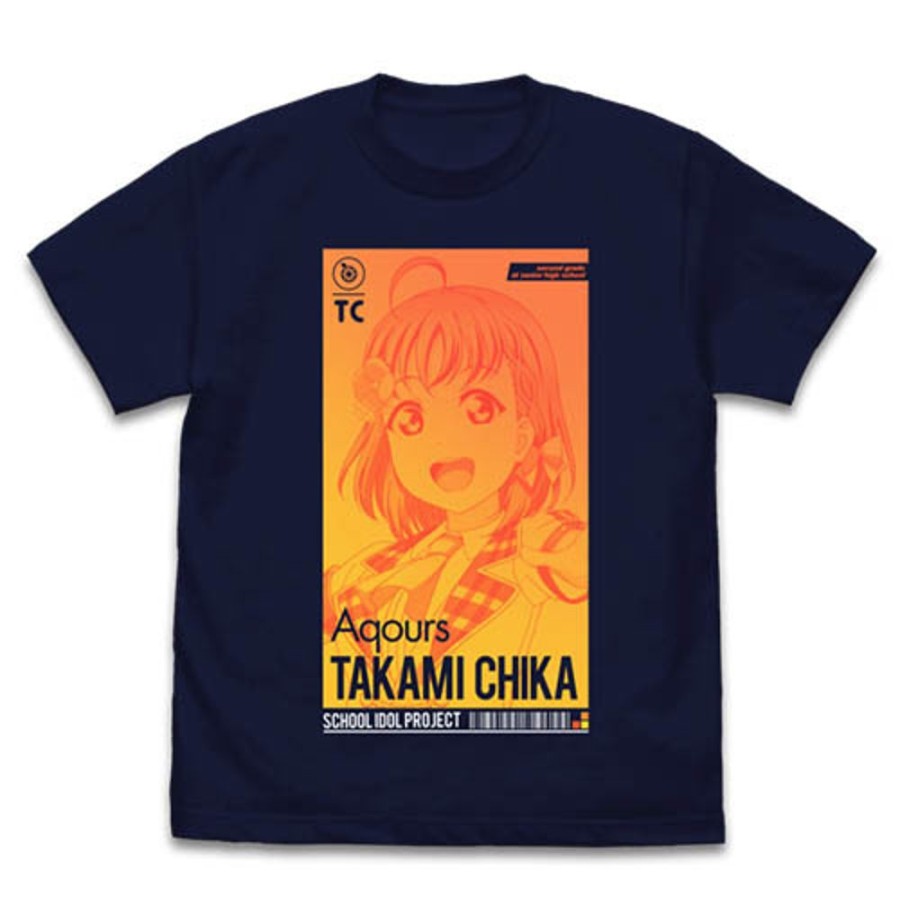 Apparel Cospa | Takami Chika T-Shirt All Stars Ver. Navy