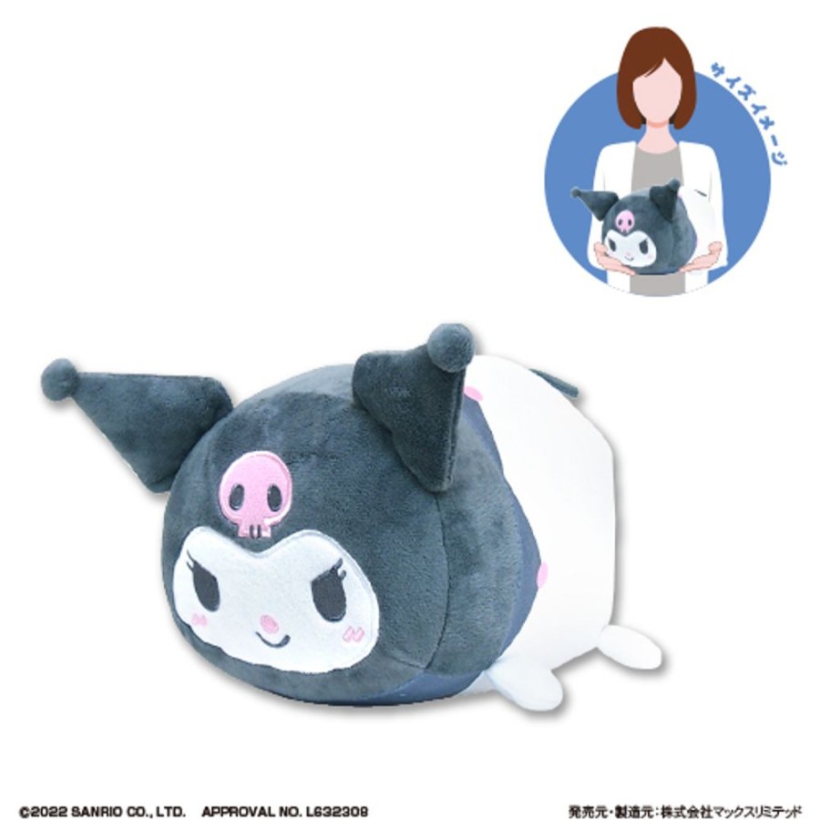 Plush Toys Max Limited | Sr-46 Sanrio Characters Potekoro Mascot [M Size] D Kuromi - Max Limited