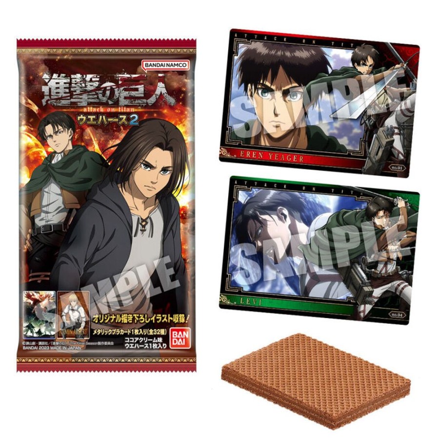 Other Bandai | Attack On Titan The Final Season Wafer Card 2 [Blind Box]