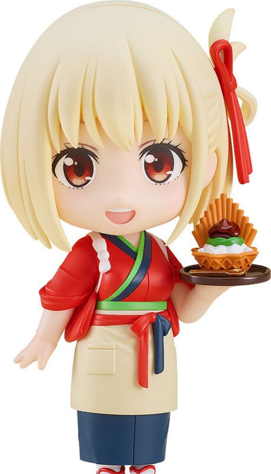 Figures Good Smile Company | Nendoroid Chisato Nishikigi Cafe Lycoreco Uniform Version