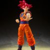 Figures Tamashii Nations | S.H.Figuarts Super Saiyan God Son Goku -Saiyan God Of Virute-