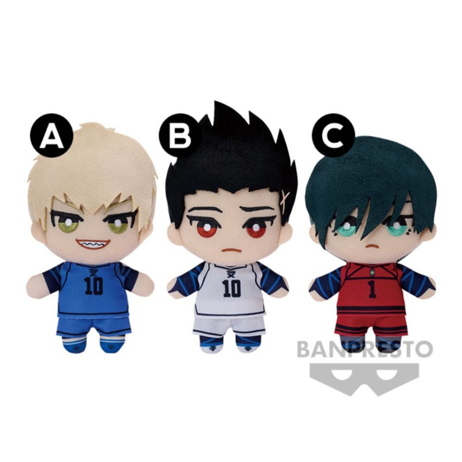 Plush Toys Banpresto | Bluelock Tomonui Plush - Jingo & Shoei & Rin