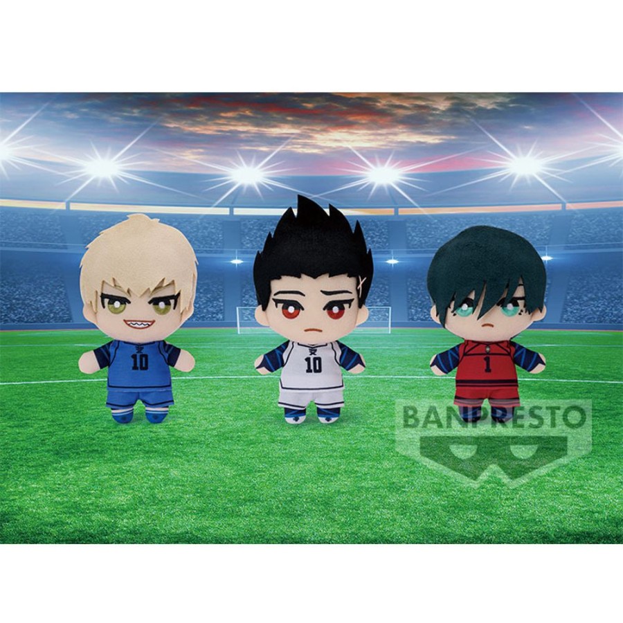 Plush Toys Banpresto | Bluelock Tomonui Plush - Jingo & Shoei & Rin