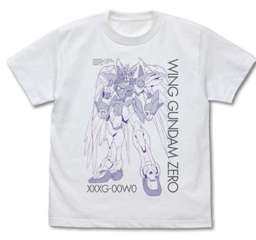 Apparel Cospa | Wing Gundam Zero Ew T-Shirt White