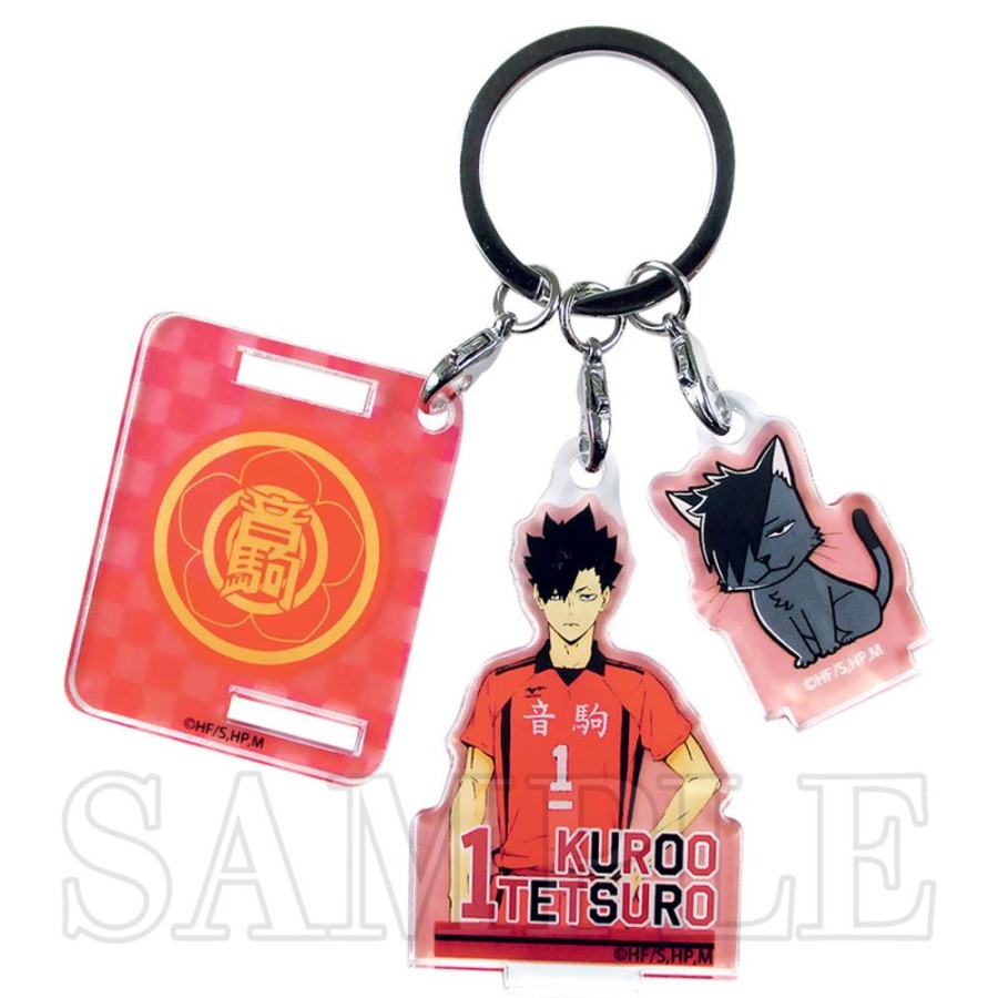 Accessories Takaratomy Arts | Haikyu!! 3 Charm Key Chain Kuroo Tetsuro