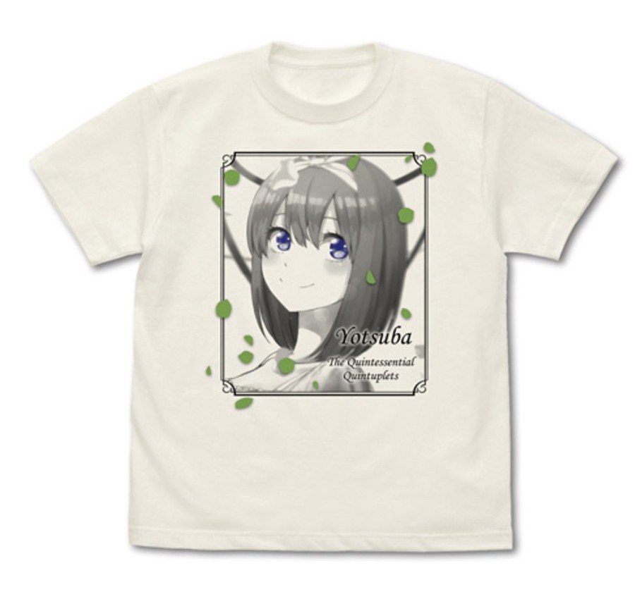 Apparel Cospa | Yotsuba Nakano T-Shirt Vanilla White