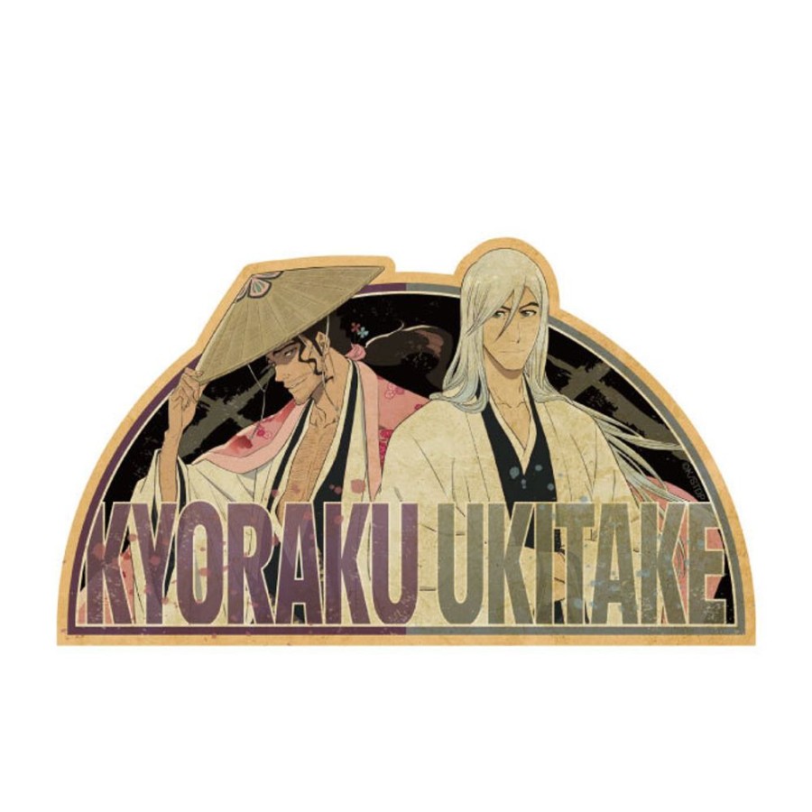 Accessories Ensky | Bleach Travel Sticker 4 Kyoraku Shunsui & Ukitake Jushiro