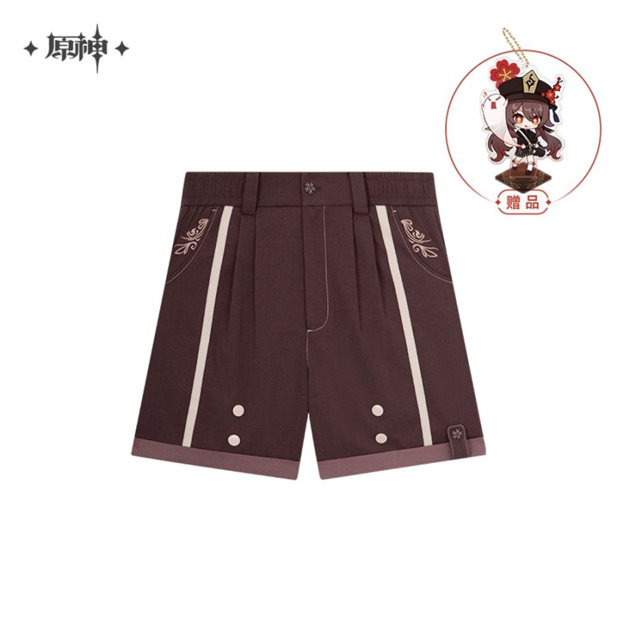 Apparel miHoYo | Genshin Impact Character Image Apparel Series Short Pants Hu Tao Brown